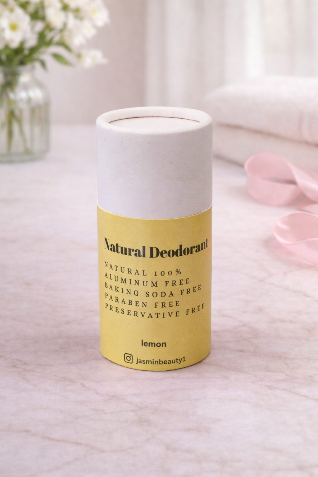 Deodorant stick lemon